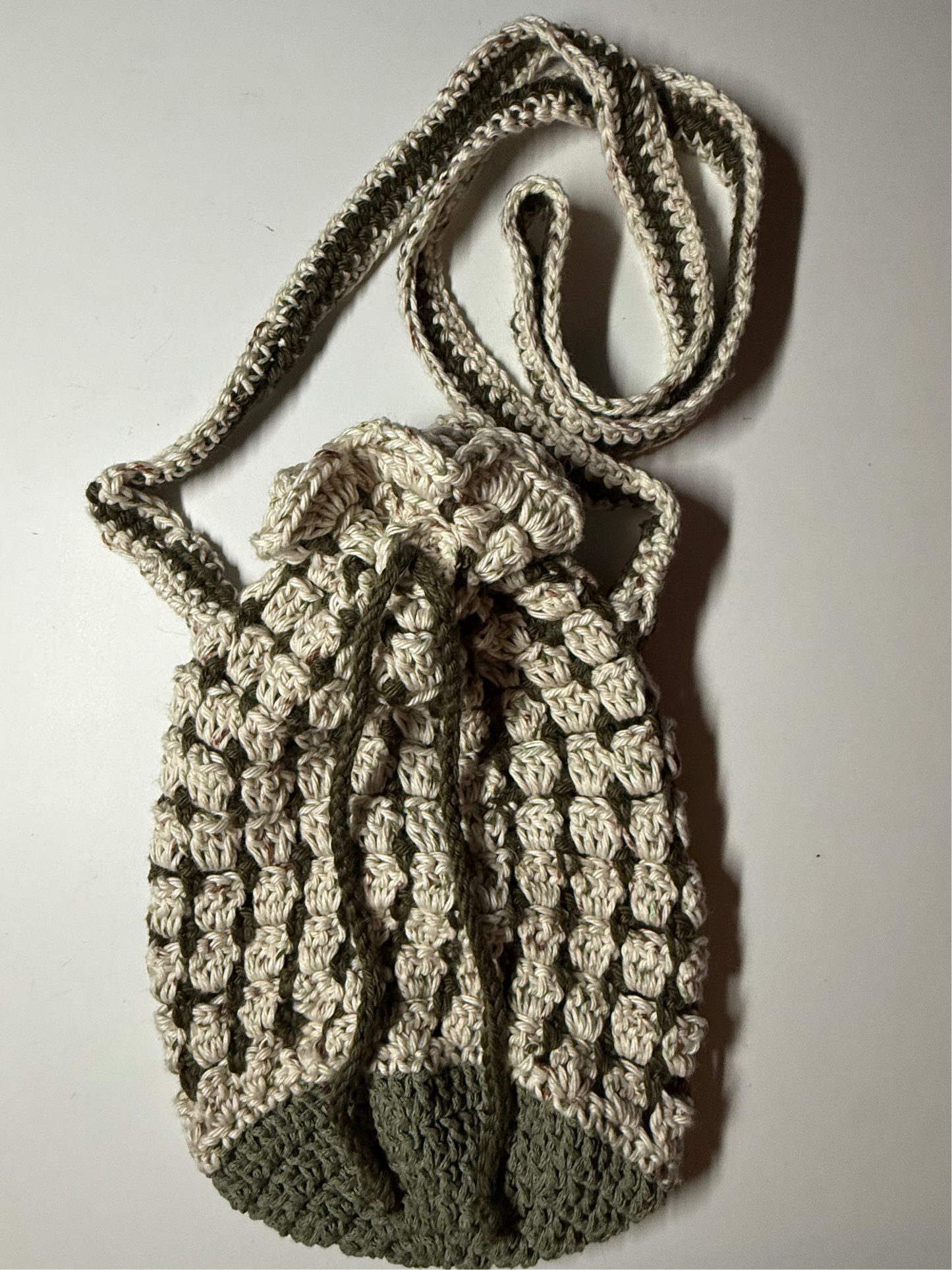 Cute drawstring crossbody bag