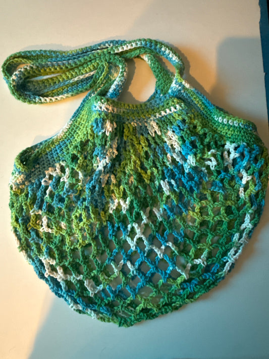 Verigated market bag